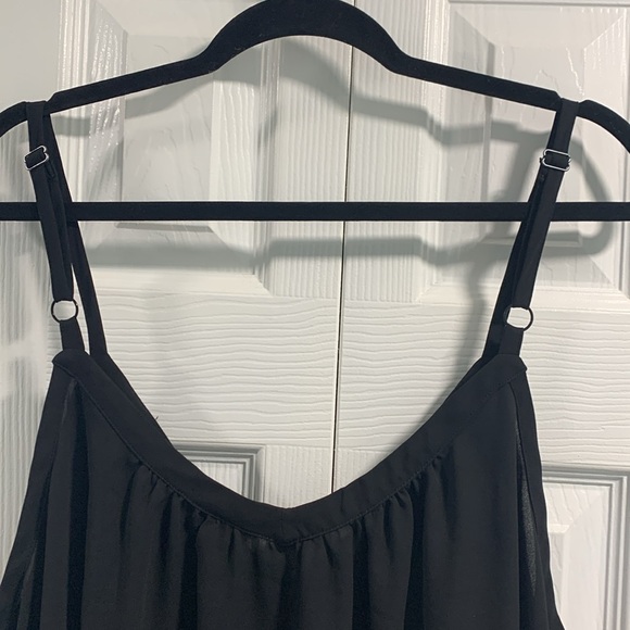 Black Torrid Adjustable Strap Button Down Swing Cami - Picture 12 of 12